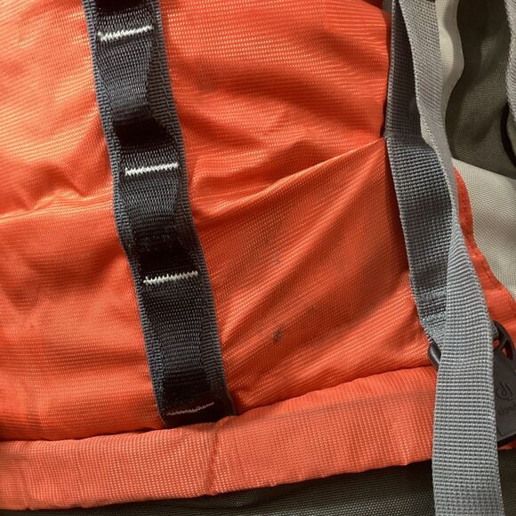 Deuter Aircontact Pro 75+15 Internal Frame Orange & Gray Hiking Camping Backpack - Picture 7 of 15
